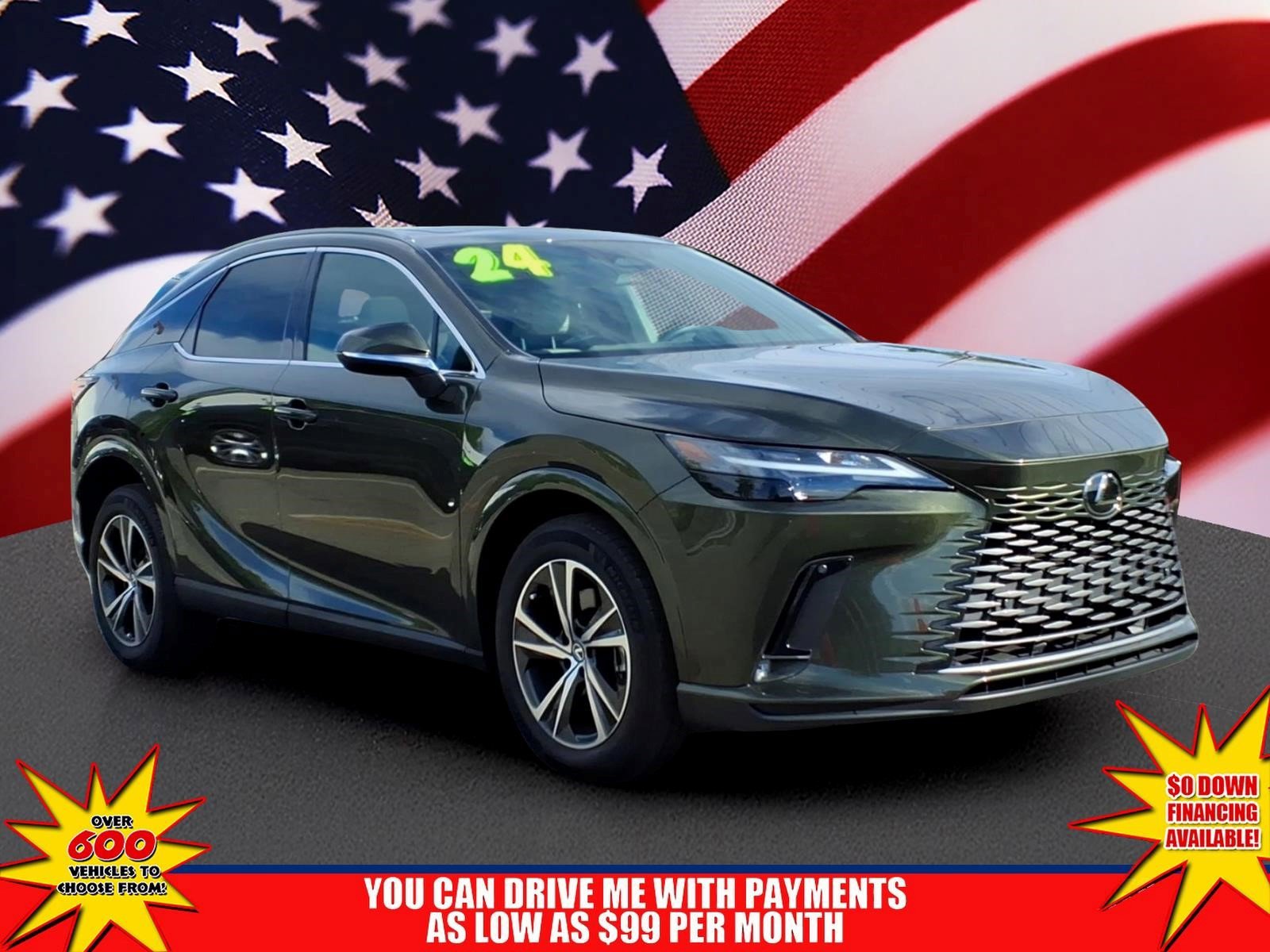 Certified 2024 Lexus RX 350 Premium w/ Kick Sensor & Tow Package