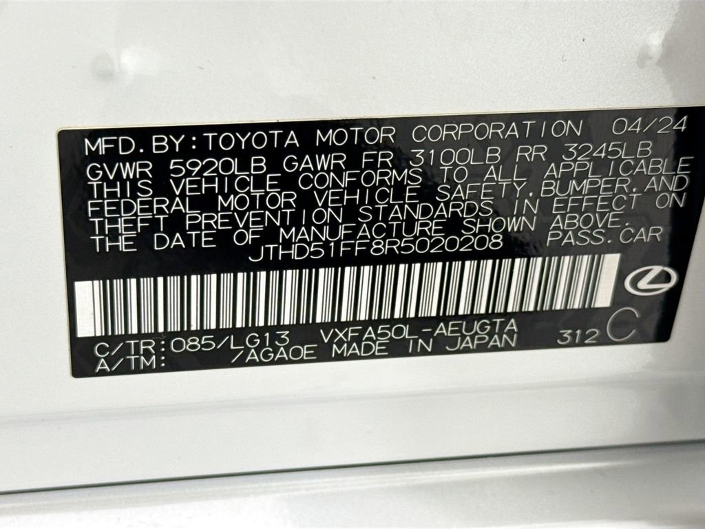 Used 2024 Lexus LS 500 w/ Interior Upgrade Package image 33