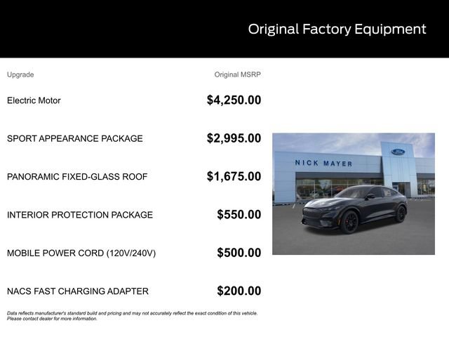 New 2025 Ford Mustang Mach-E Premium w/ Sport Appearance Package image 9