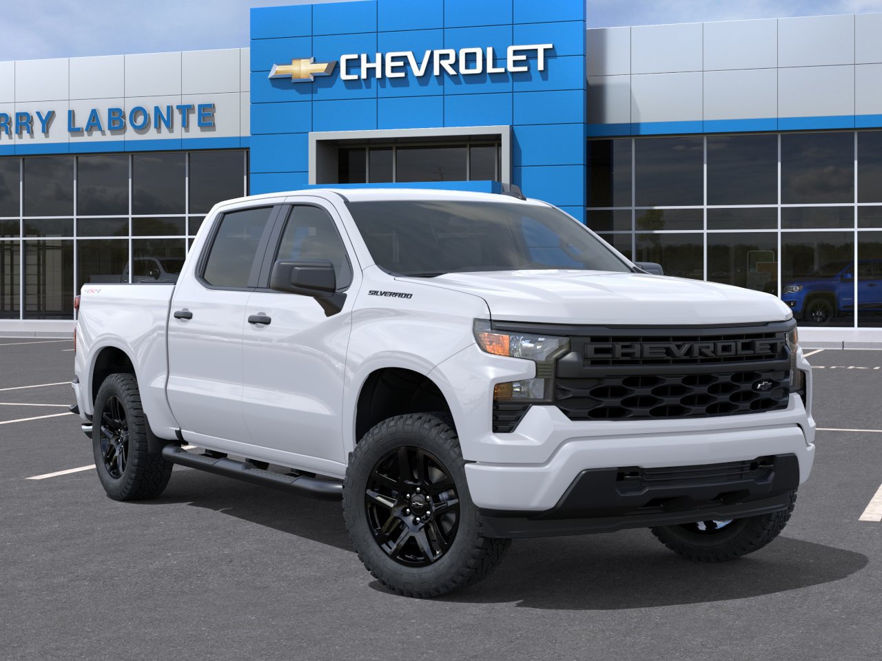 New 2026 Chevrolet Silverado 1500 Custom w/ Turbomax Blackout Package AWD/4WD image 9