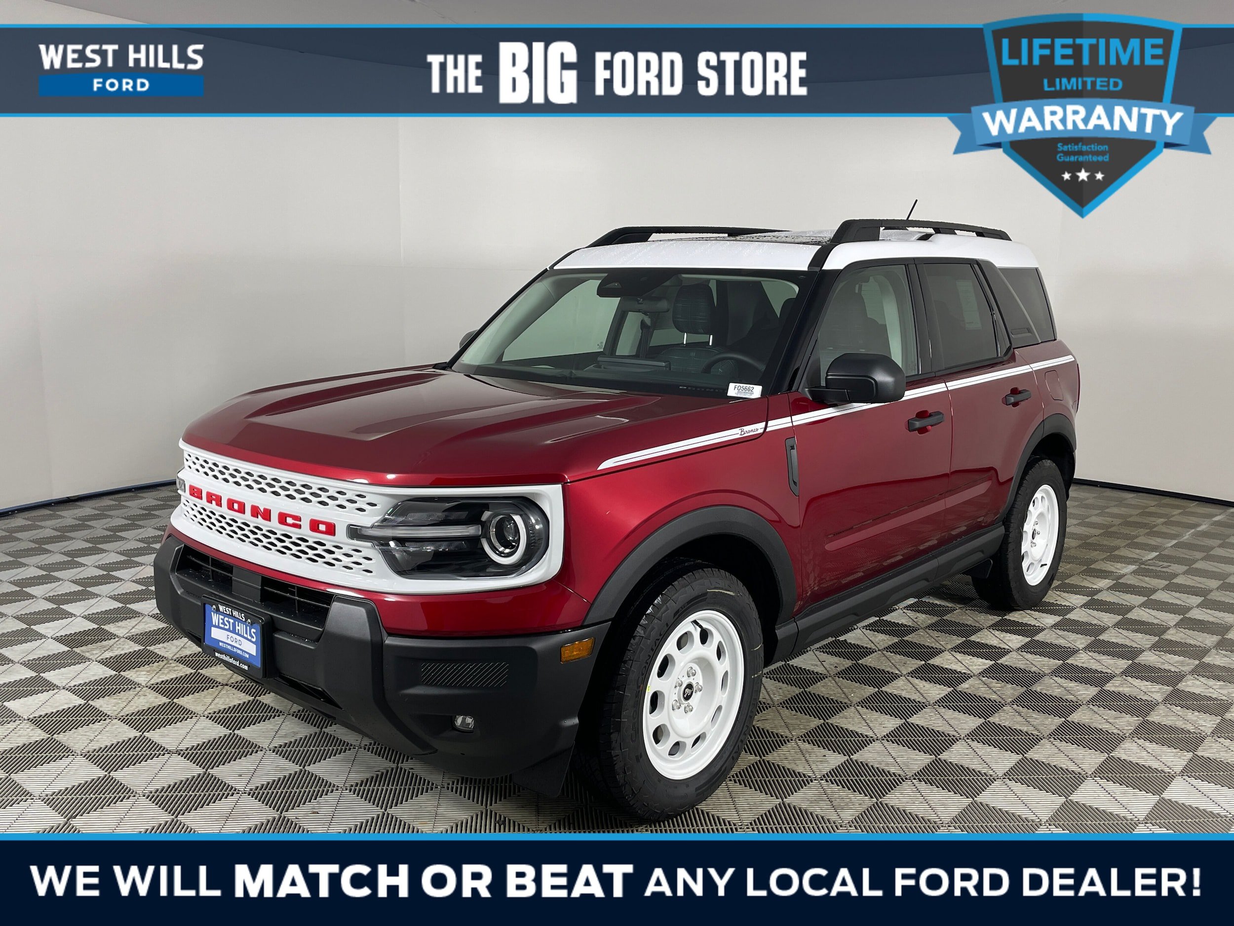 New 2025 Ford Bronco Sport Heritage w/ Convenience Package AWD/4WD image 1