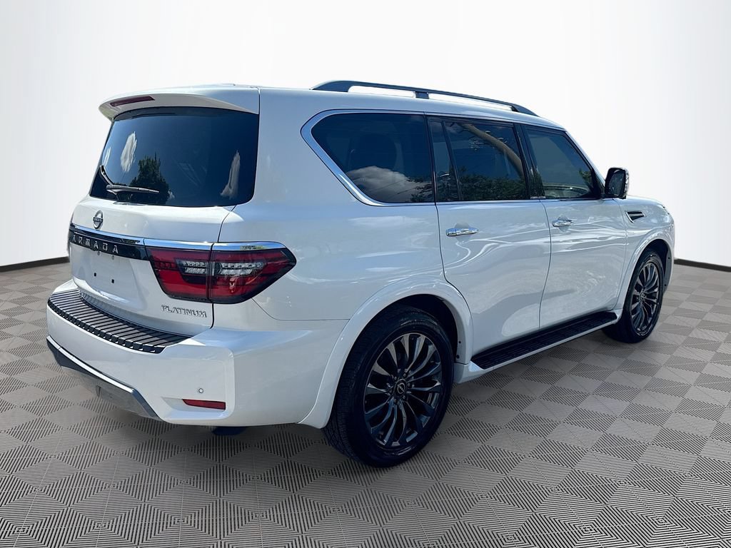 Used 2023 Nissan Armada Platinum w/ Captain's Chairs Package RWD image 6