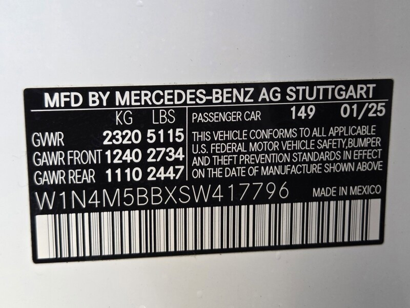 New 2025 Mercedes-Benz GLB 35 AMG 4MATIC image 20