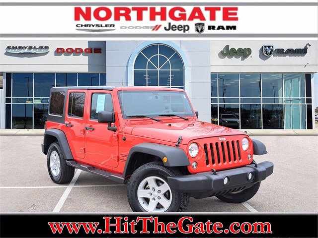 Used 2016 Jeep Wrangler Unlimited Sport w/ Quick Order Package 24S