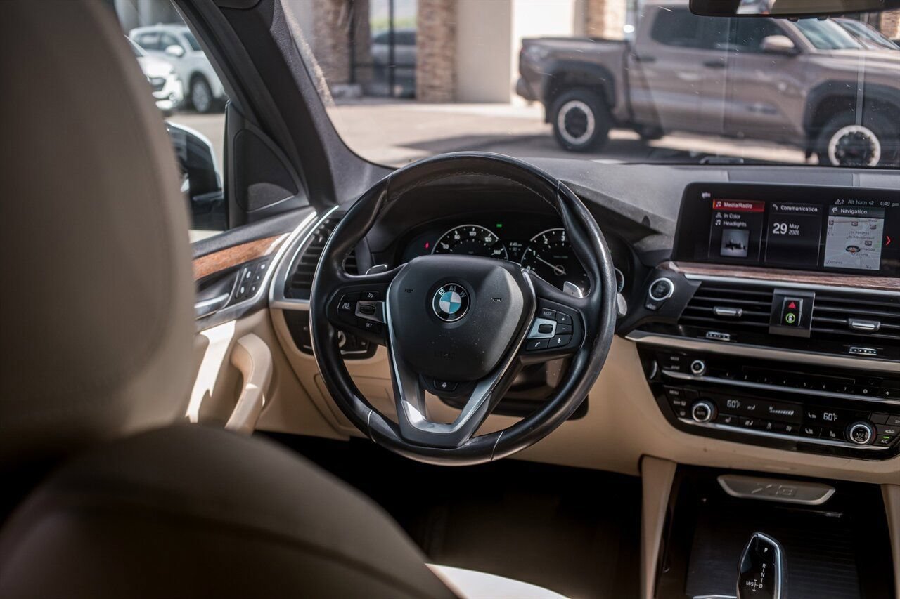 Used 2019 BMW X3 xDrive30i w/ Driving Assistance Package AWD/4WD image 21