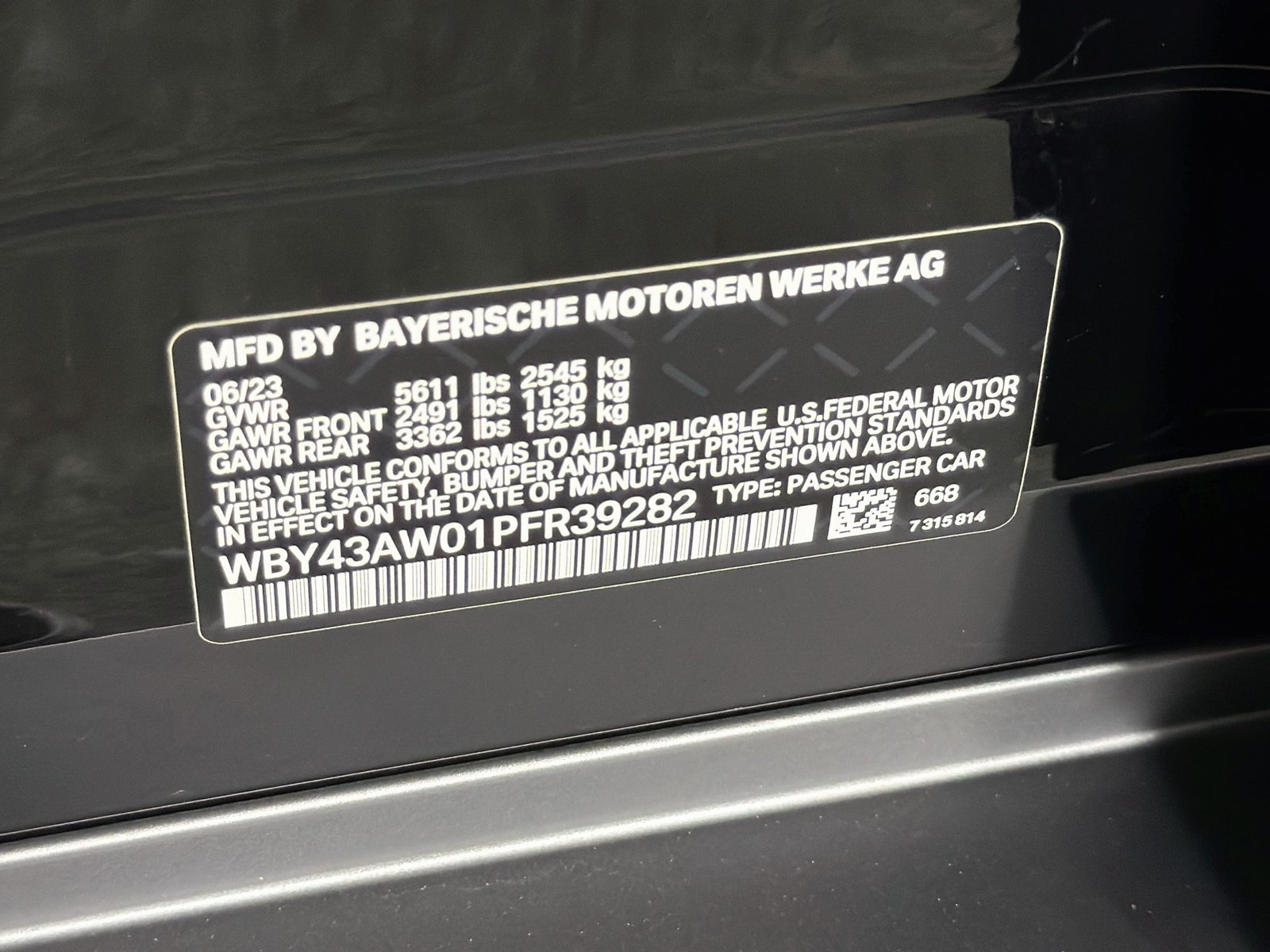 Certified 2023 BMW i4 eDrive35 w/ Premium Package RWD image 33