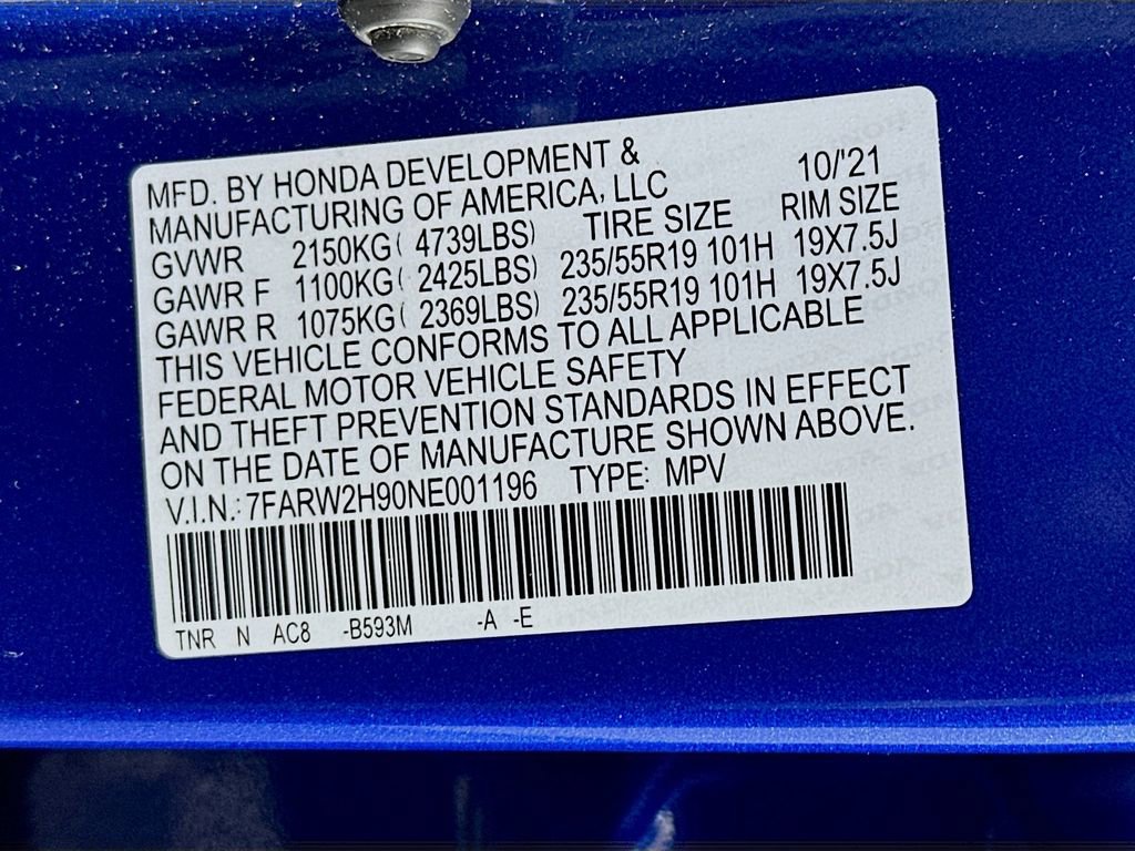 Used 2022 Honda CR-V Touring image 34