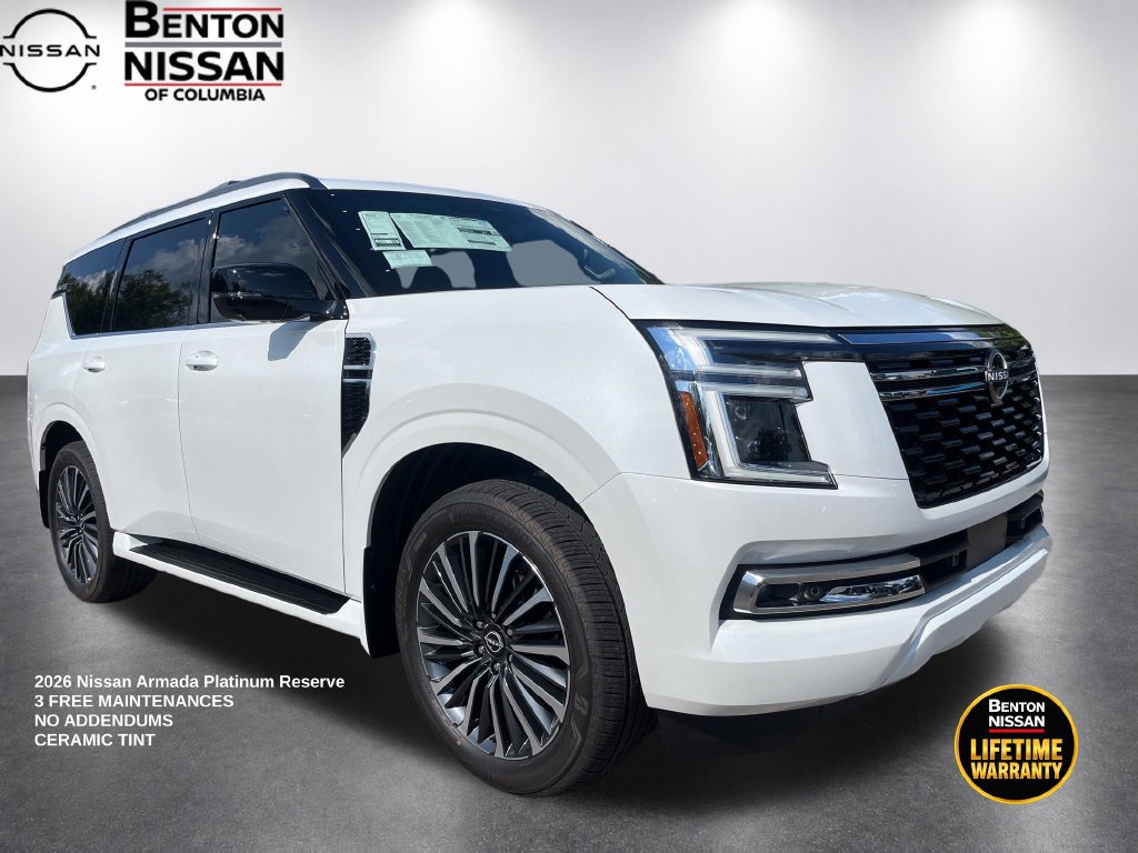 New 2026 Nissan Armada Platinum Reserve