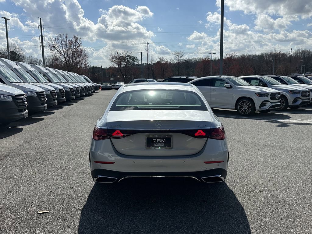 New 2026 Mercedes-Benz E 450 4MATIC Sedan image 7