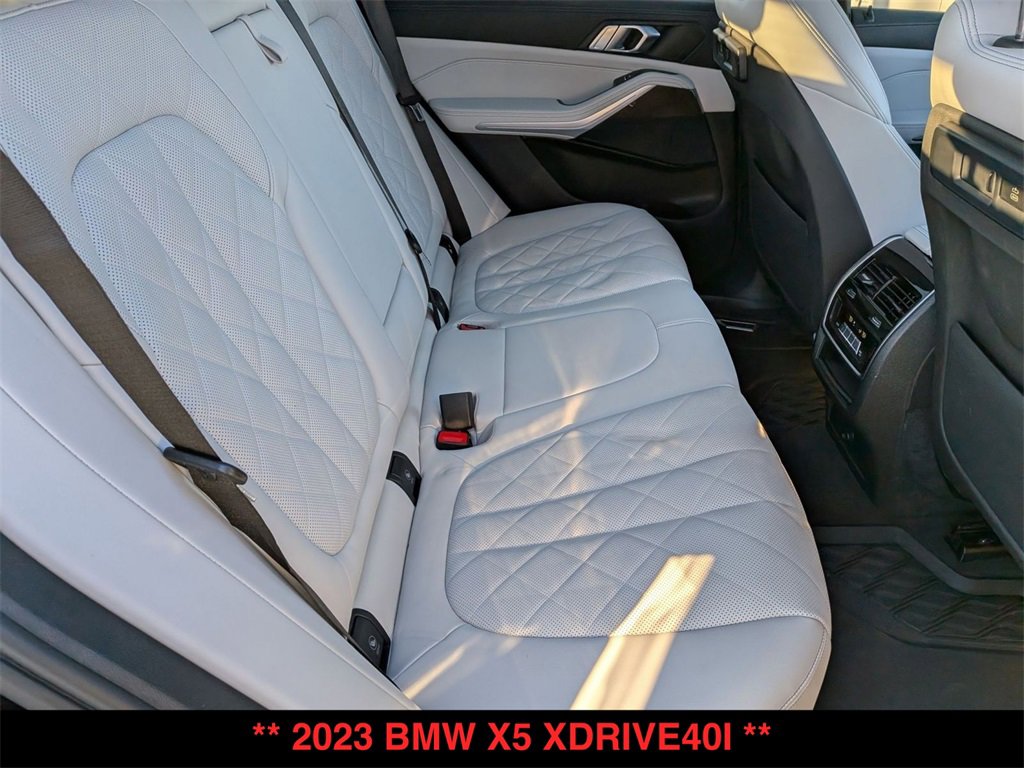 Certified 2023 BMW X5 xDrive40i w/ M Sport Package image 28