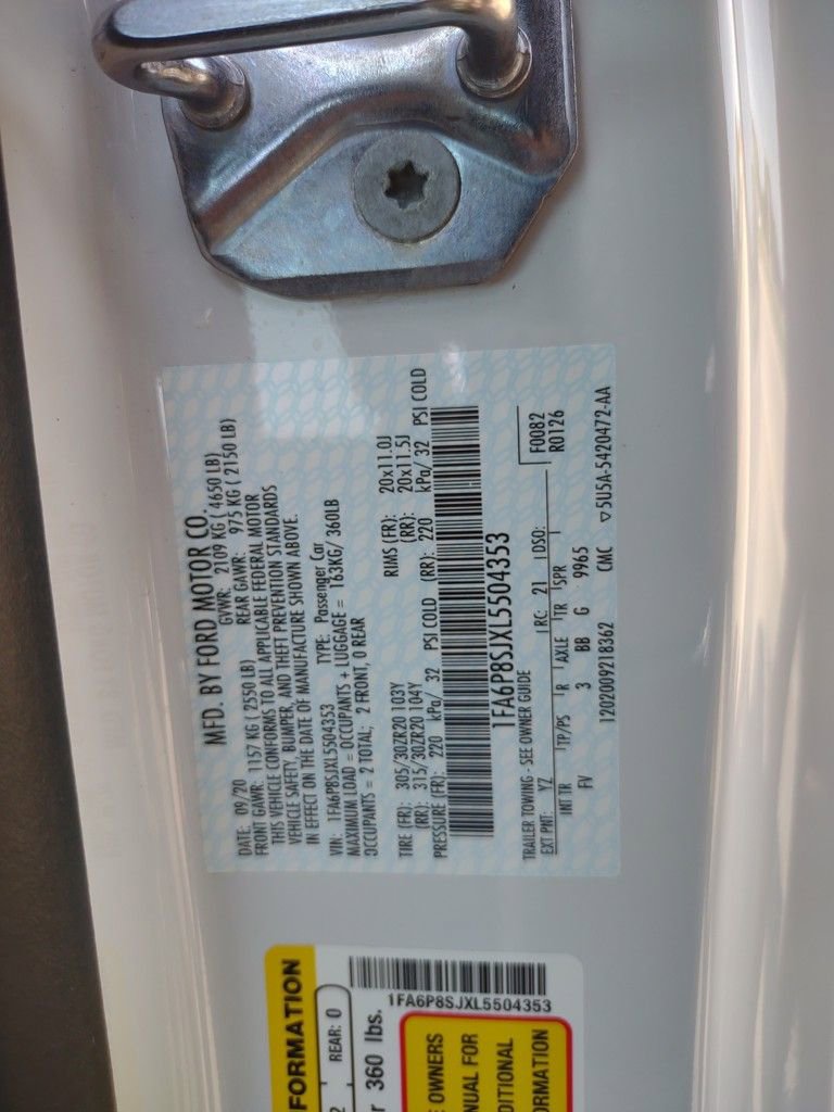 Used 2020 Ford Mustang Shelby GT500 w/ Carbon Fiber Track Pack image 28