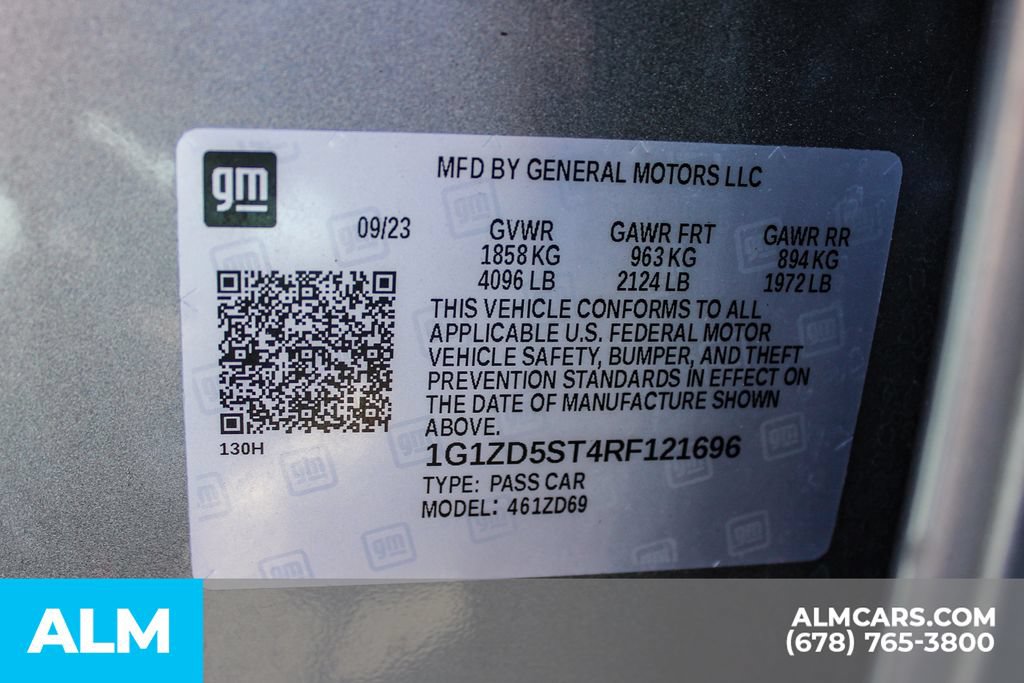Used 2024 Chevrolet Malibu LT FWD image 38