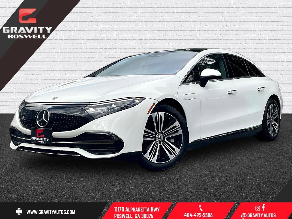 Used 2023 Mercedes-Benz EQS 450+ 4MATIC Sedan w/ Winter Package image 1