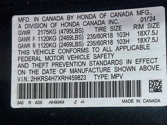Certified 2024 Honda CR-V EX-L image 35