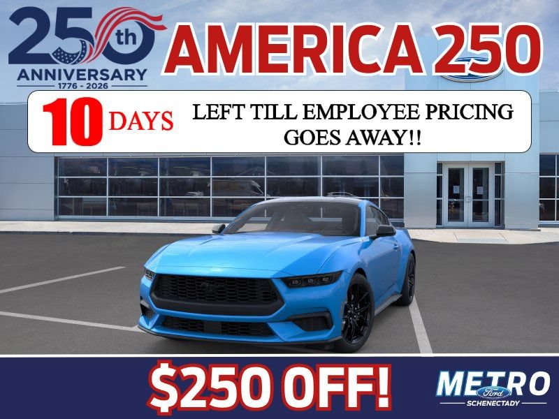 New 2026 Ford Mustang Coupe w/ Mustang Nite Pony Package RWD image 3