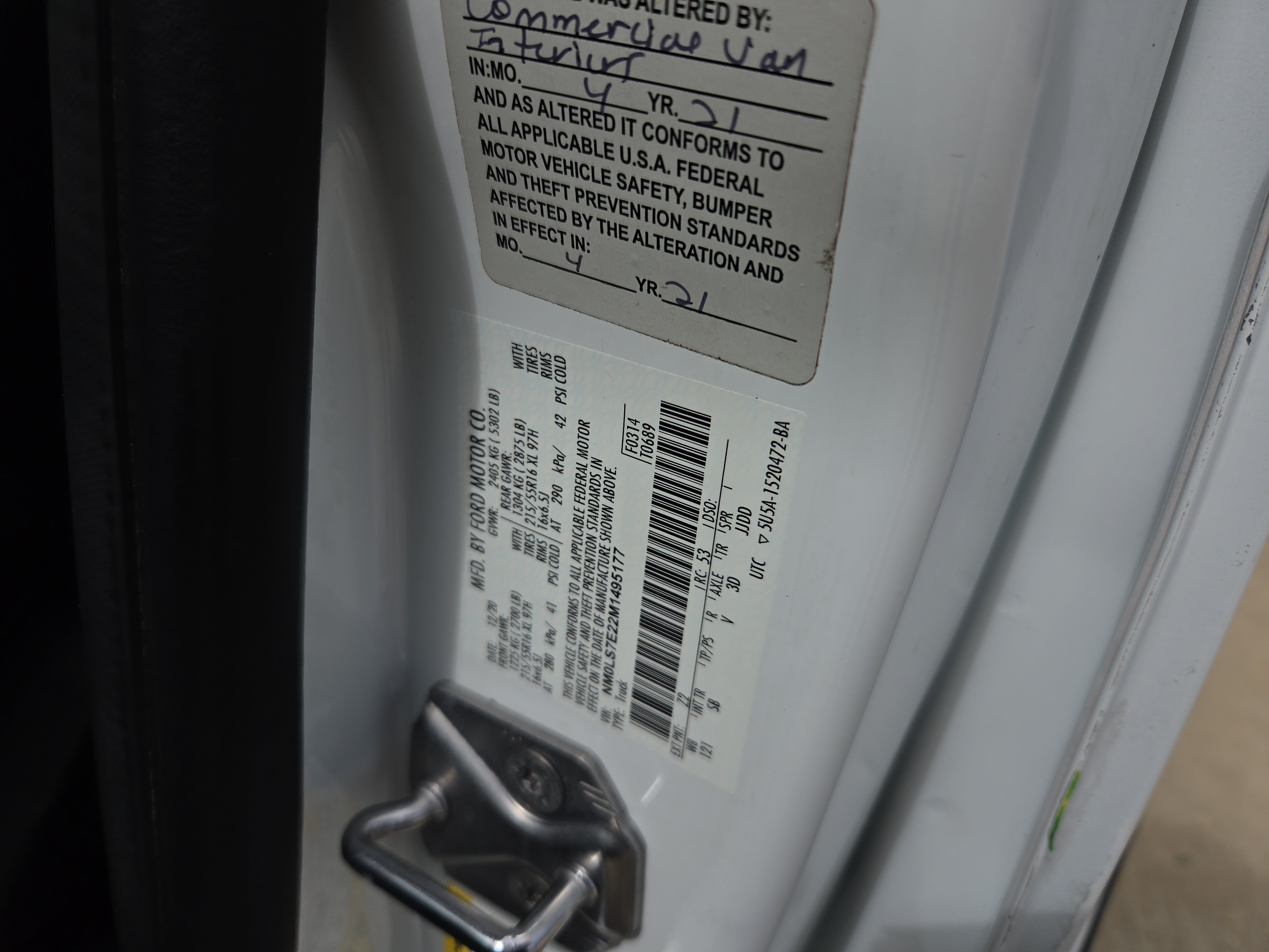 Used 2021 Ford Transit Connect XL FWD image 28
