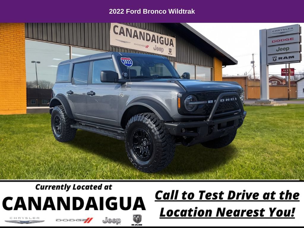 Used 2022 Ford Bronco Wildtrak AWD/4WD 360° Tour