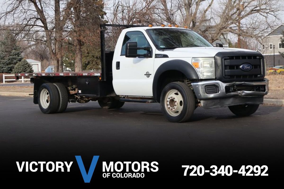 Used 2013 Ford F550 2WD Regular Cab Super Duty w/ Payload Upgrade Pkg image 1