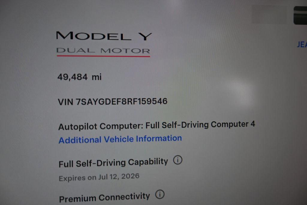 Used 2024 Tesla Model Y Performance AWD/4WD image 20