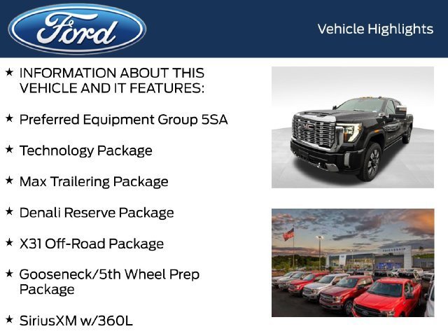 Used 2024 GMC Sierra 2500 Denali w/ Denali Reserve Package AWD/4WD image 4