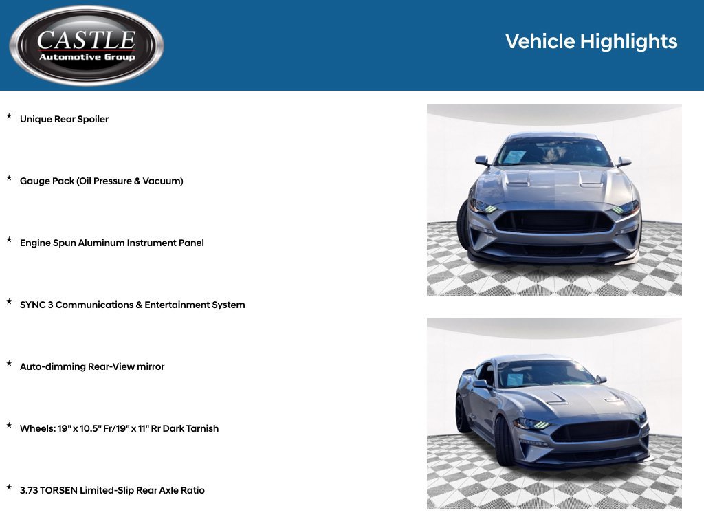 Used 2020 Ford Mustang GT w/ Performance Package - Level 2 RWD image 8