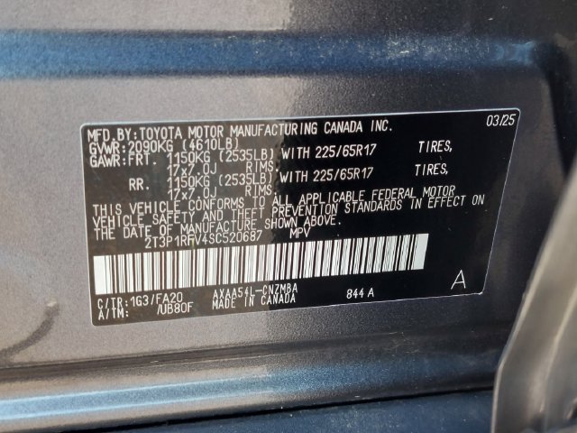 Used 2025 Toyota RAV4 XLE w/ Convenience Package AWD/4WD image 42