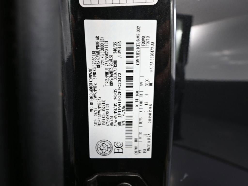 Used 2015 Ford F150 XLT w/ Equipment Group 302A Luxury image 53