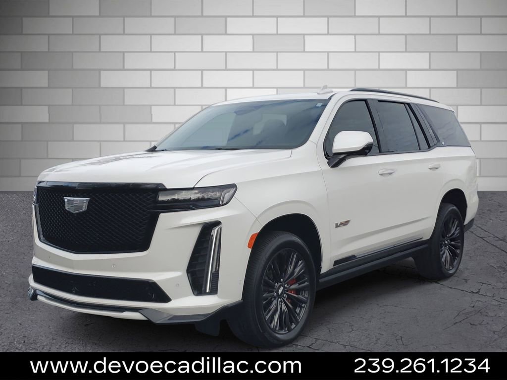 Certified 2024 Cadillac Escalade V w/ LPO, ONYX Package image 1