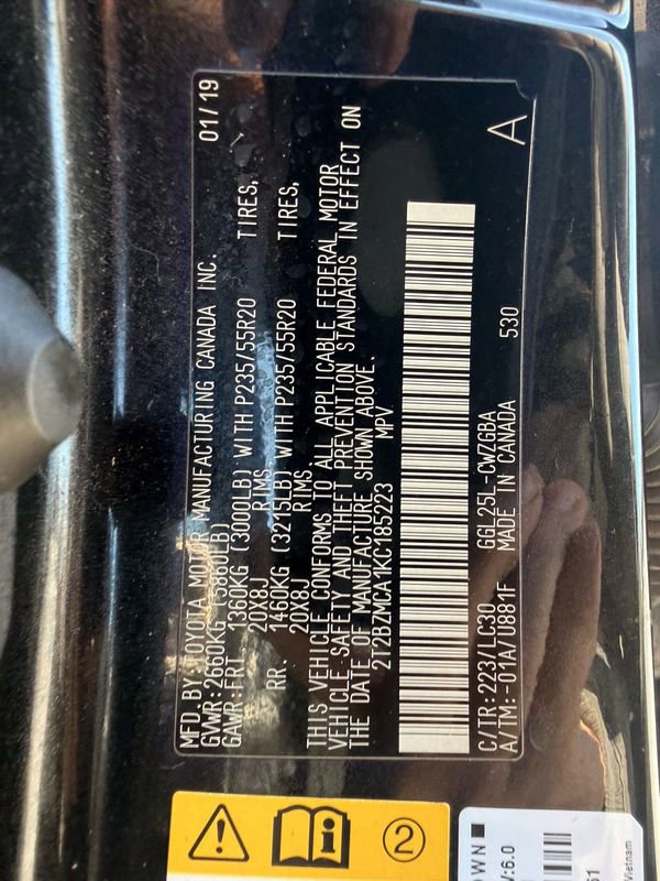 Used 2019 Lexus RX 350 F Sport image 28