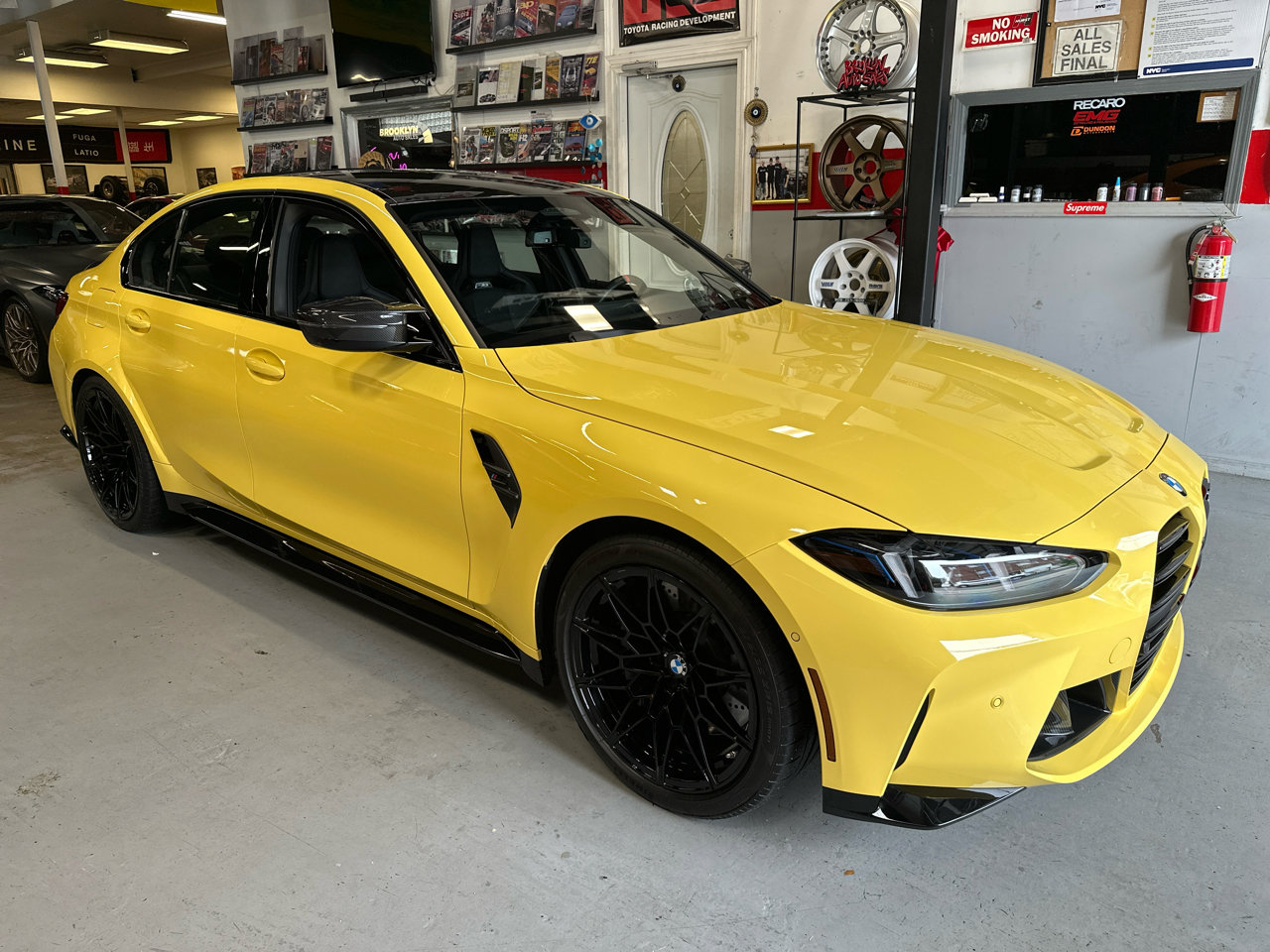 Used 2025 BMW M3 Competition w/ M Carbon Exterior Package image 3