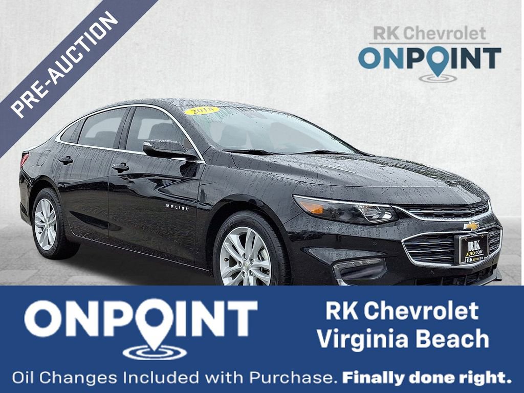 Certified 2018 Chevrolet Malibu LT w/ Driver Confidence Package