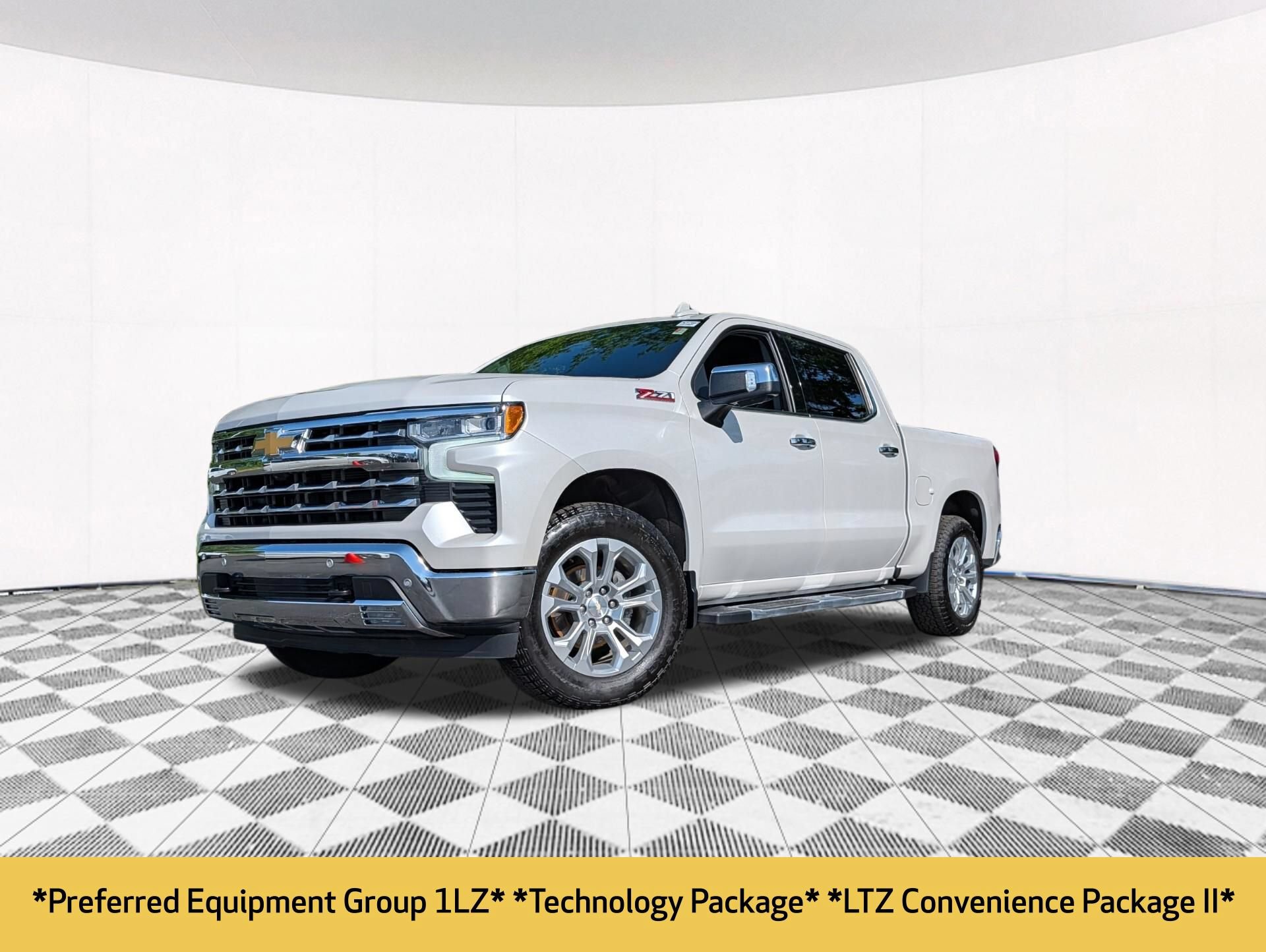 Used 2024 Chevrolet Silverado 1500 LTZ w/ Technology Package AWD/4WD image 2