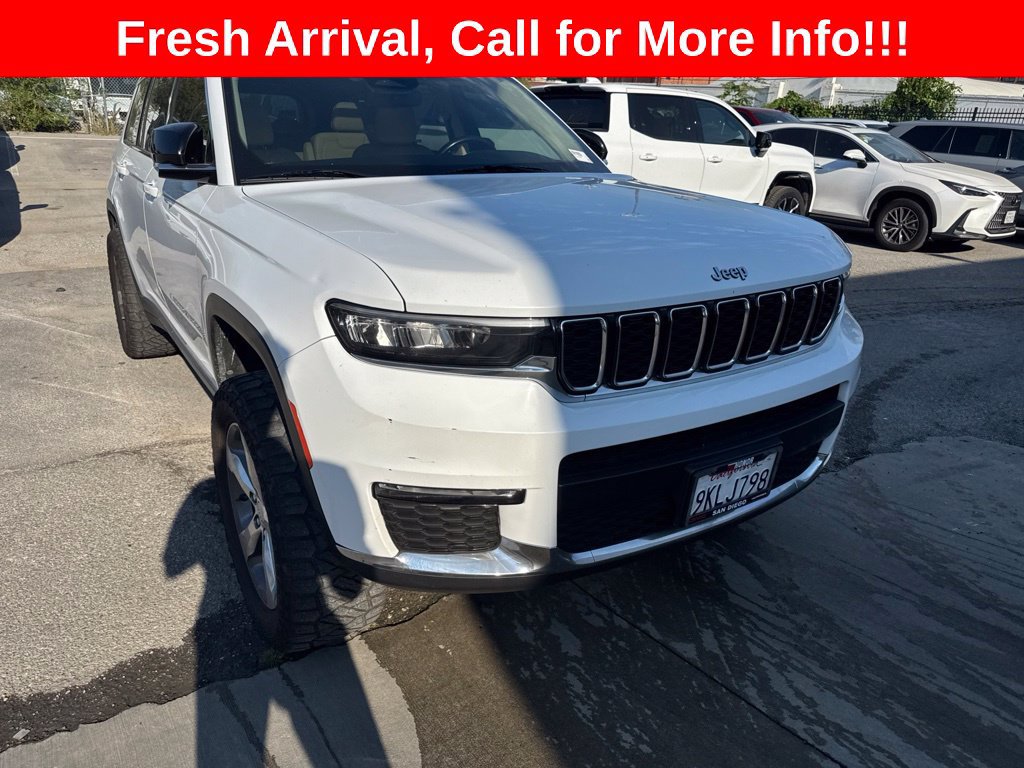 Used 2021 Jeep Grand Cherokee L Limited w/ Trailer Tow Package AWD/4WD image 2