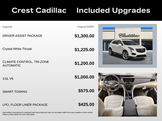 New 2026 Cadillac XT5 Premium Luxury w/ Driver Assist Package FWD image 5