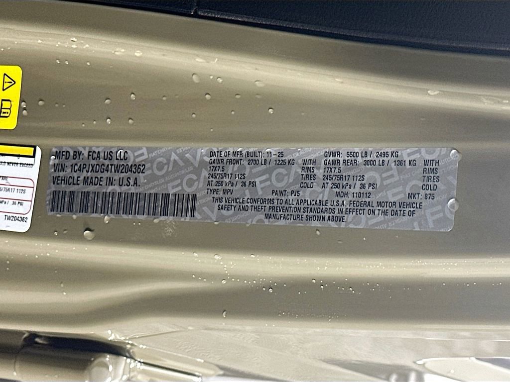 New 2026 Jeep Wrangler Sport image 17