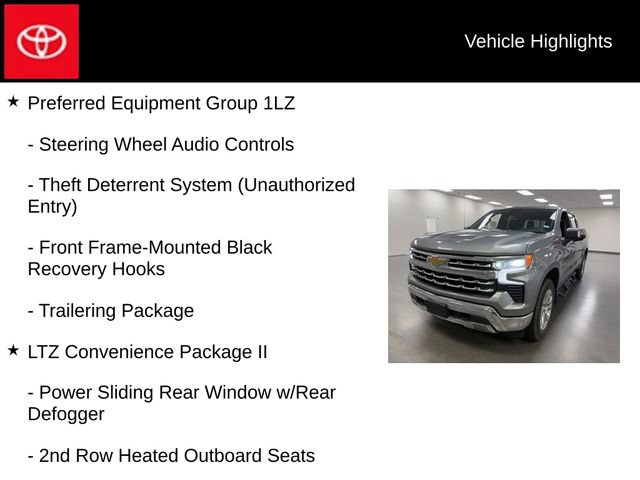 Used 2024 Chevrolet Silverado 1500 LTZ w/ LTZ Convenience Package II AWD/4WD image 30