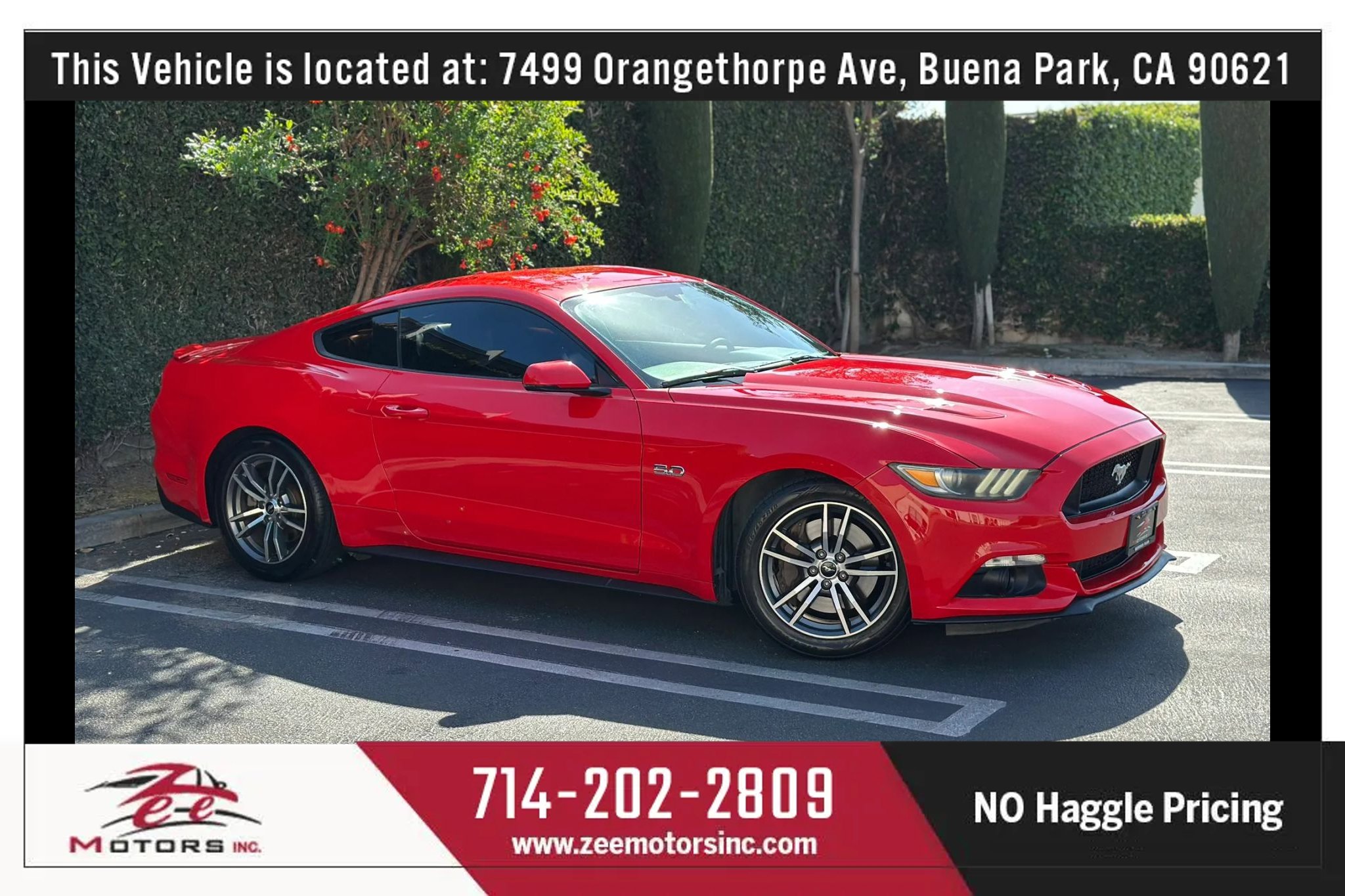 Used 2017 Ford Mustang GT Premium RWD image 1