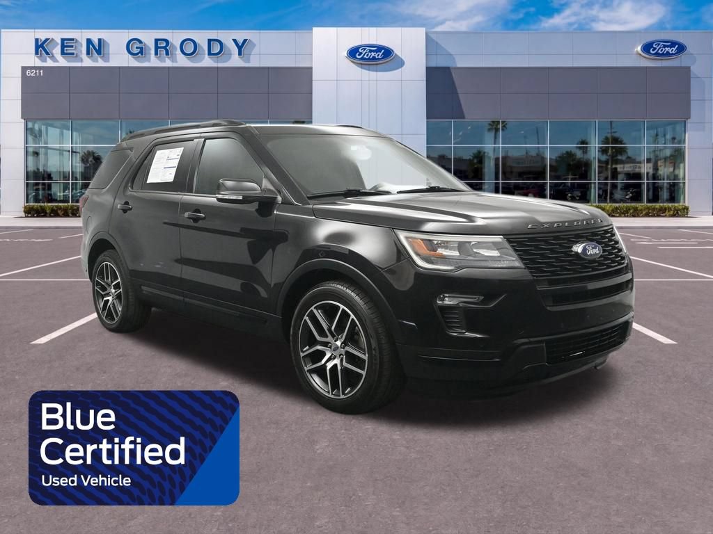 Certified 2019 Ford Explorer Sport