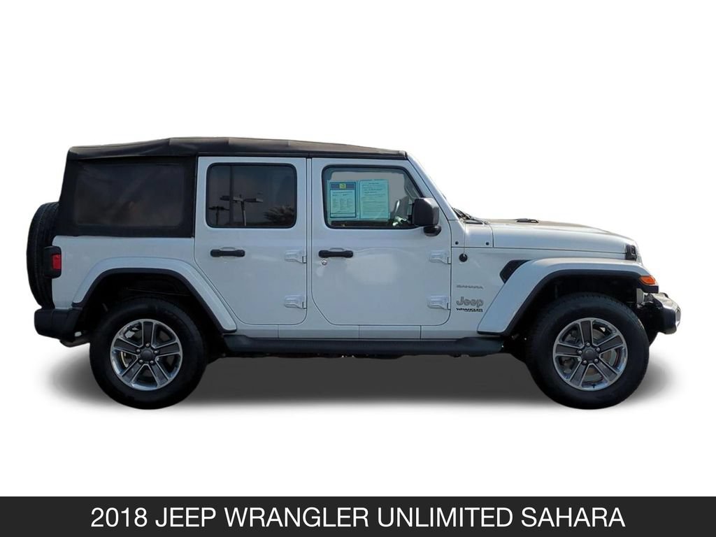 Used 2018 Jeep Wrangler Unlimited Sahara AWD/4WD image 6