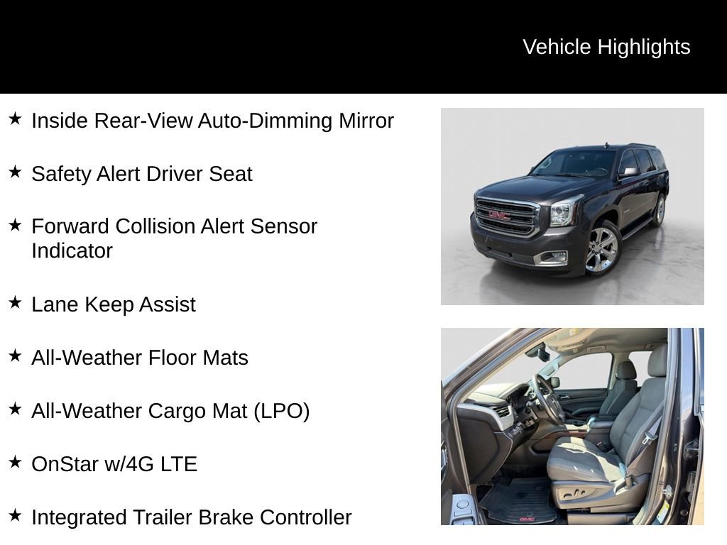 Used 2016 GMC Yukon SLE w/ HD Trailering Package AWD/4WD image 31