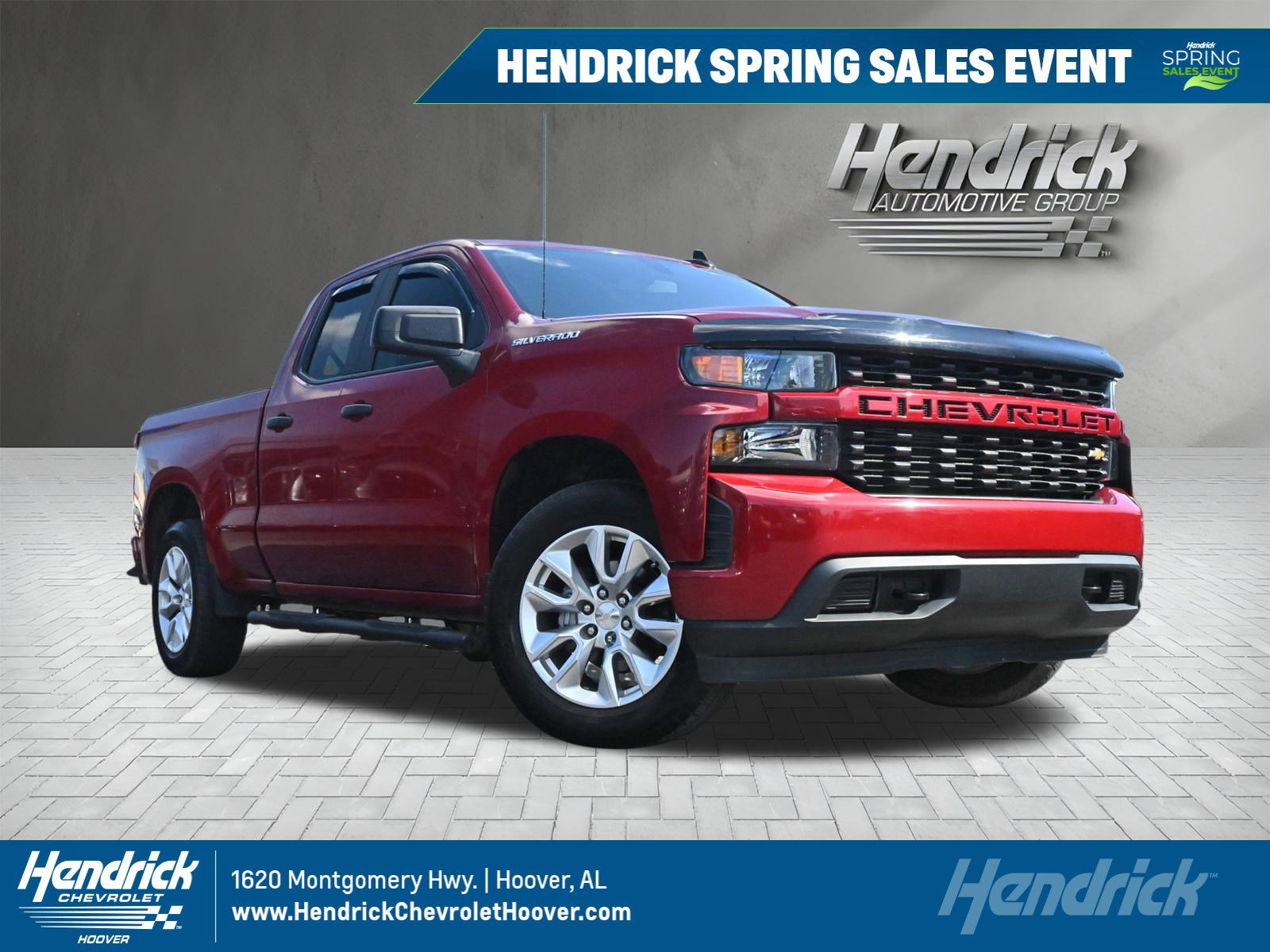 Used 2020 Chevrolet Silverado 1500 Custom w/ Custom Value Package image 1