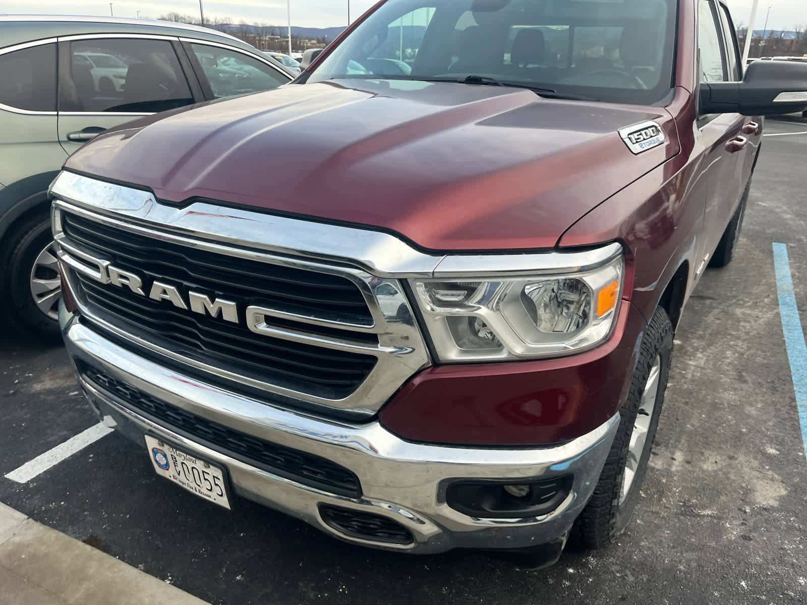 Used 2021 RAM 1500 Big Horn image 2