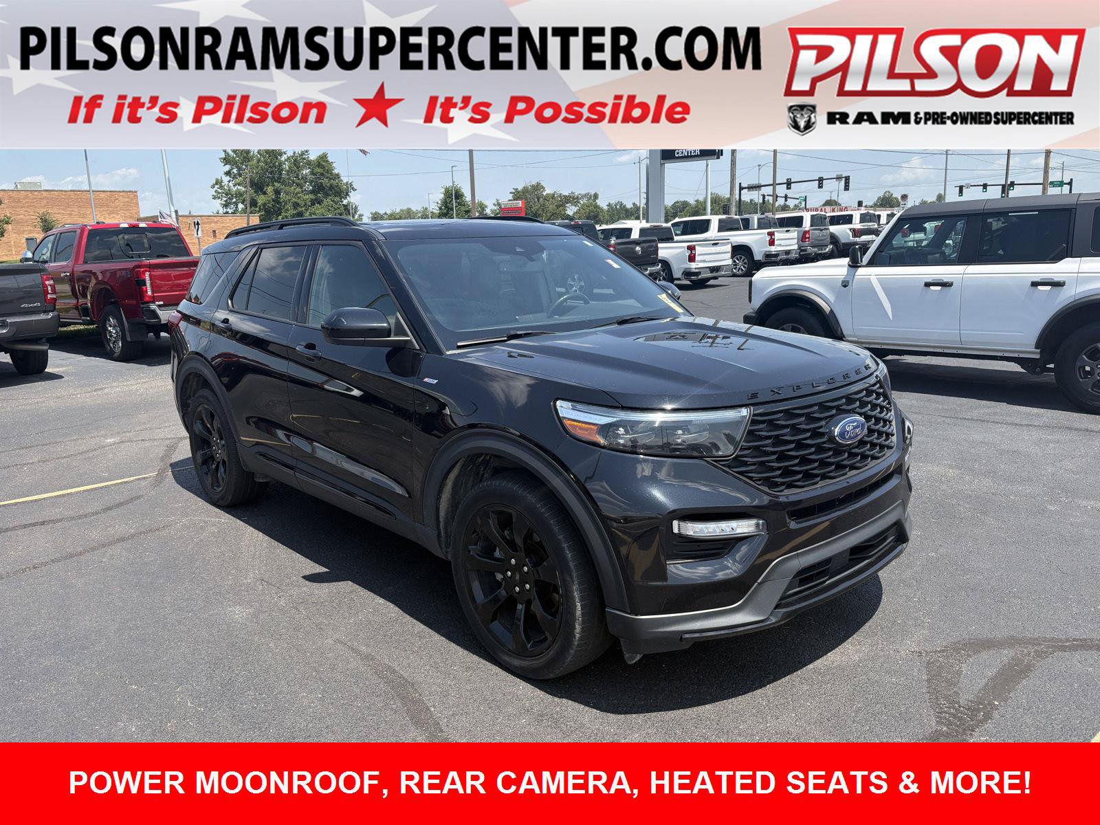 Used 2023 Ford Explorer ST-Line w/ Class IV Trailer Tow Package