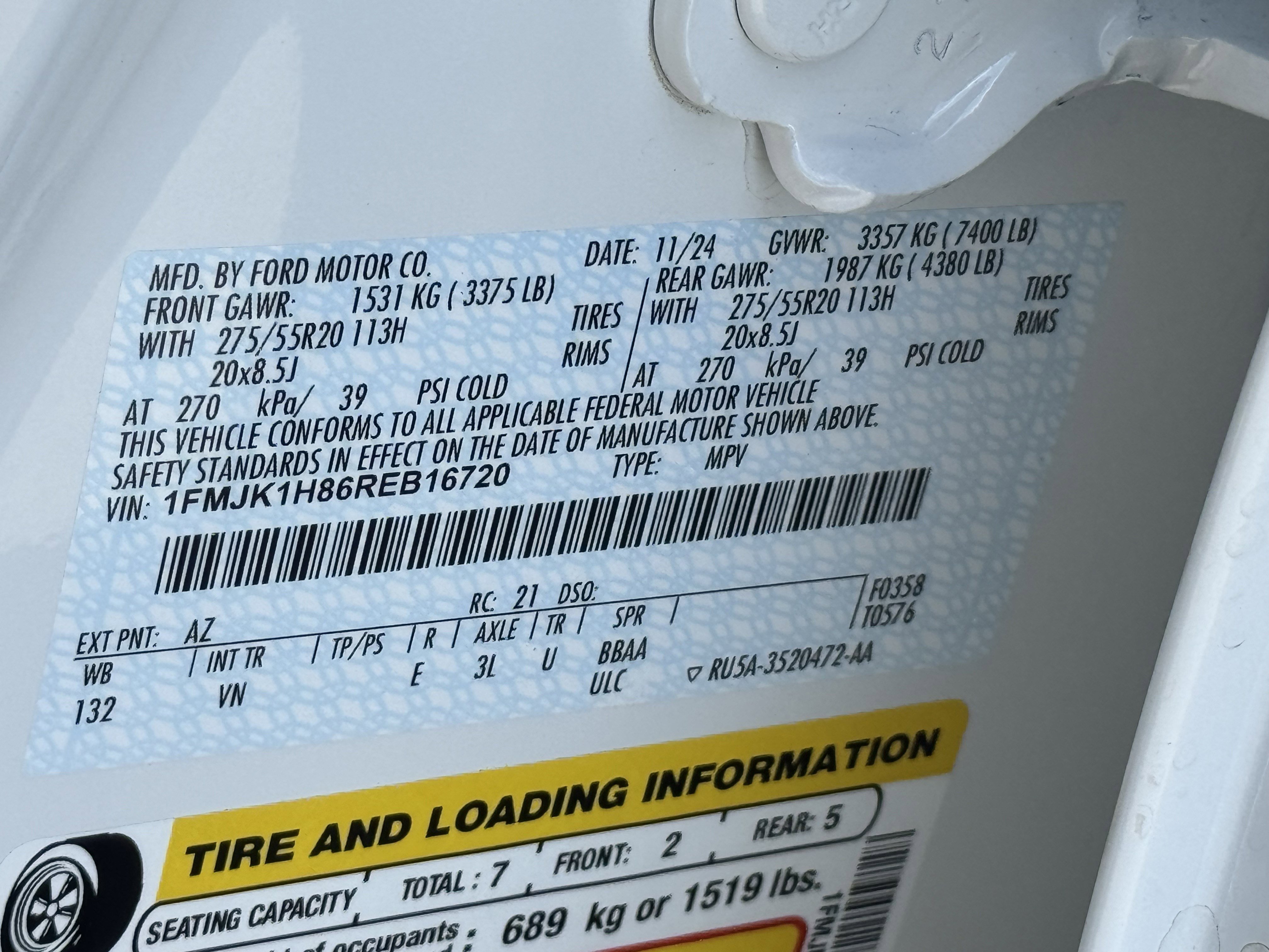 Used 2024 Ford Expedition Max XLT RWD image 35