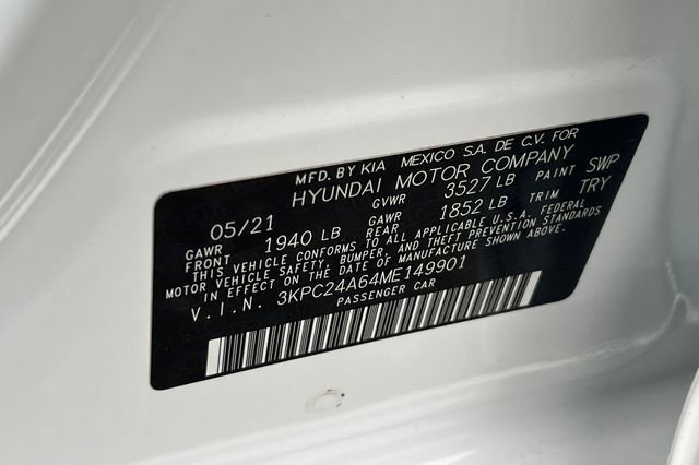 Used 2021 Hyundai Accent SE FWD image 40