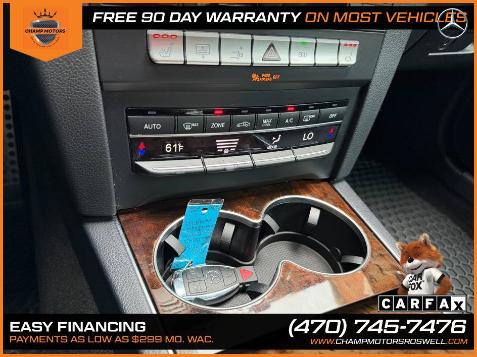 Used 2014 Mercedes-Benz E 350 4MATIC Coupe w/ Premium 1 Package image 29