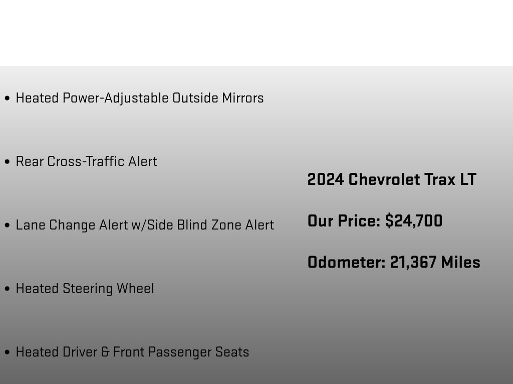 Used 2024 Chevrolet Trax LT w/ Driver Confidence Package image 24