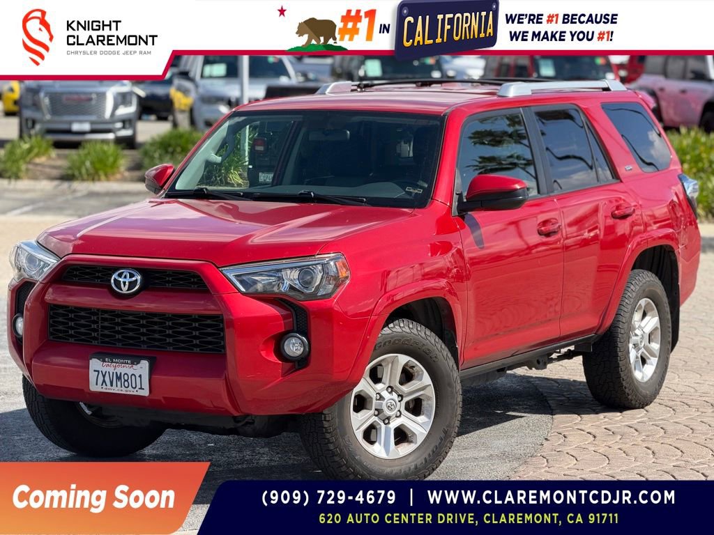 Used 2016 Toyota 4Runner SR5 image 1