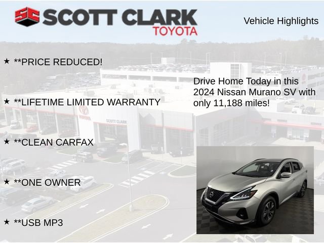 Used 2024 Nissan Murano SV image 13