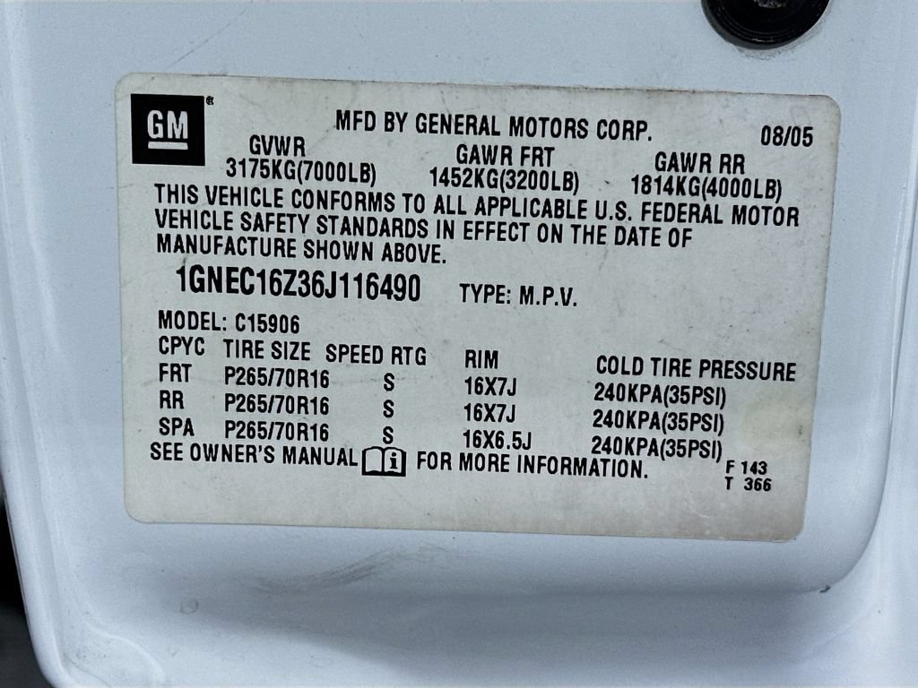 Used 2006 Chevrolet Suburban LS w/ Smart Select Package RWD image 29